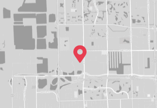 Map of Miami with Nuvo Suite's location marked